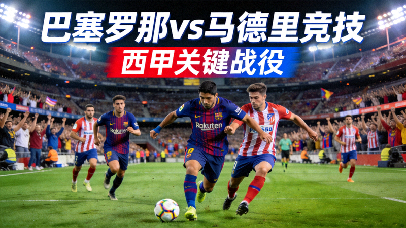 巴塞罗那对阵马德里竞技西甲关键战役